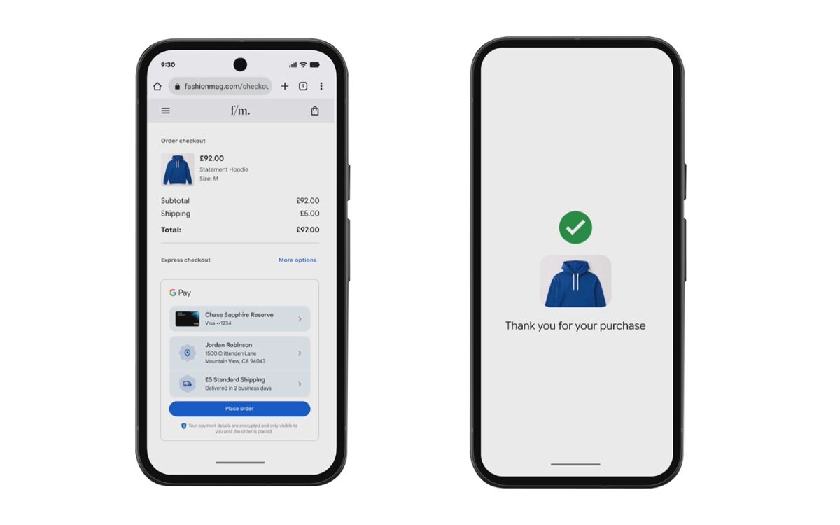 Google Pay paiement direct