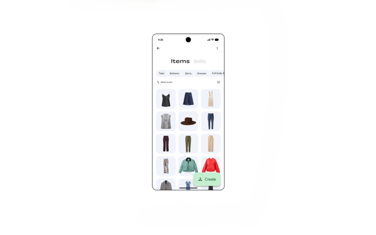 Google Photos Android Garde-Robe