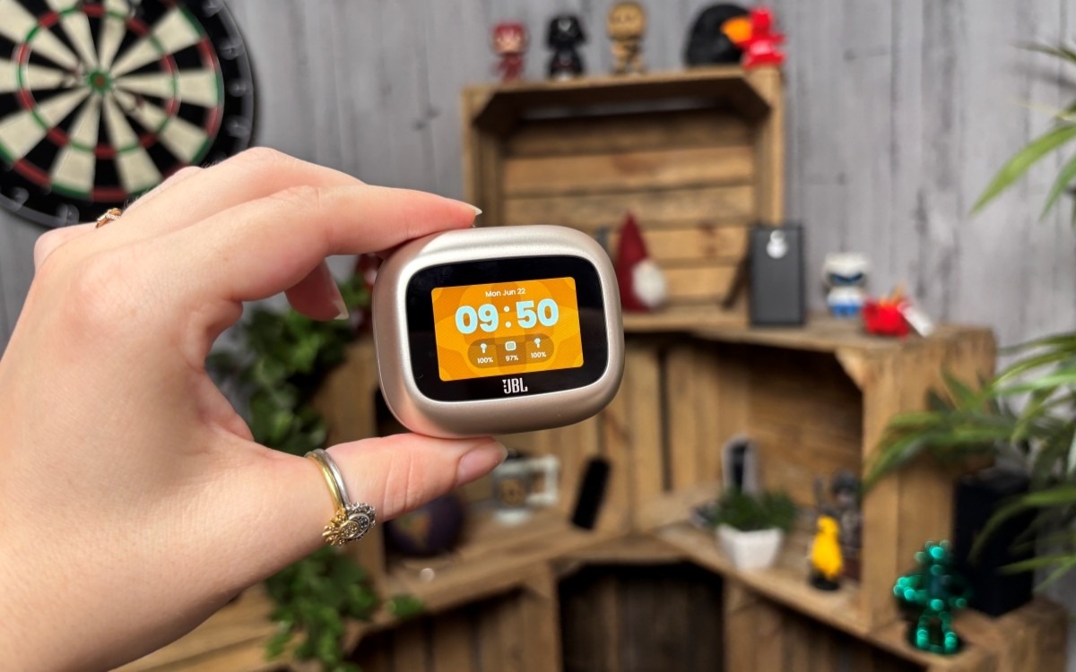 Test JBL Live Flex 4 boîtier Smart Charging Case