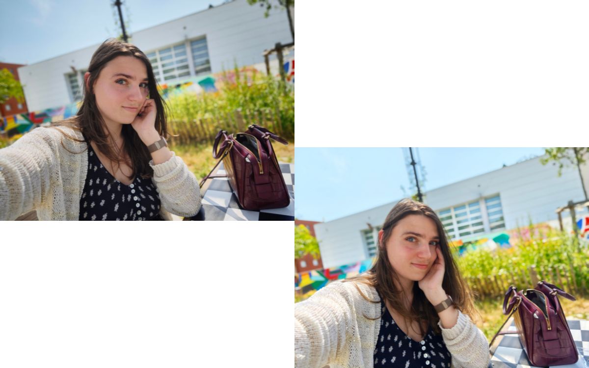 Test Xiaomi 17T capteur grand angle mode Portrait Leica et Principal