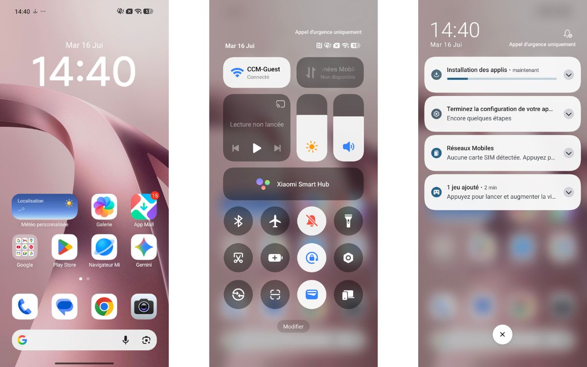 Test Xiaomi 17T interface
