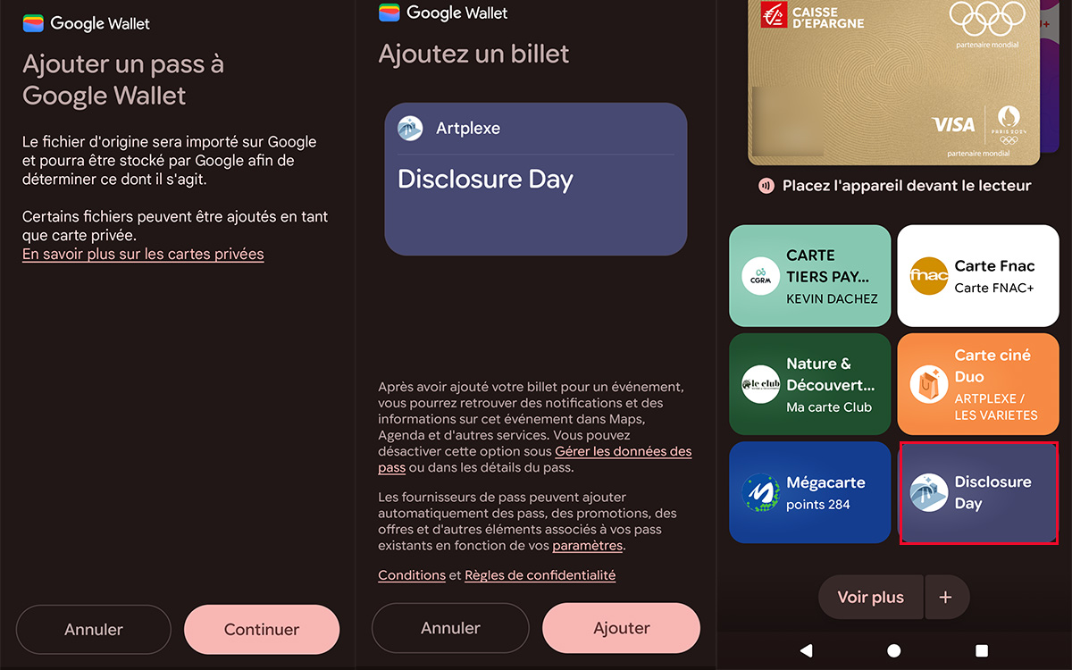 google wallet discover