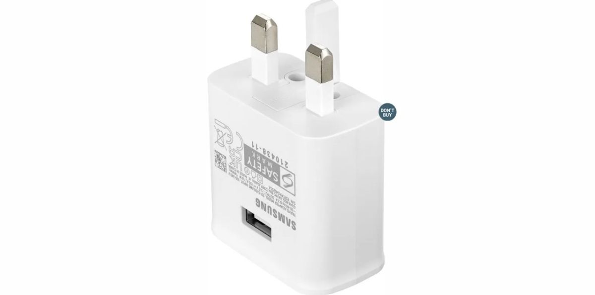 faux chargeur samsung