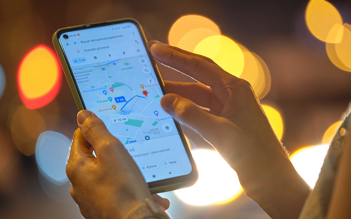 google maps publicités