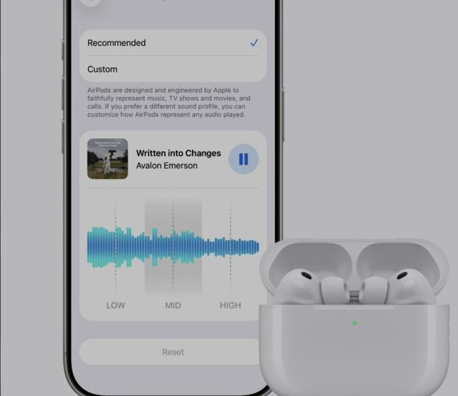 ios 27 égaliseur