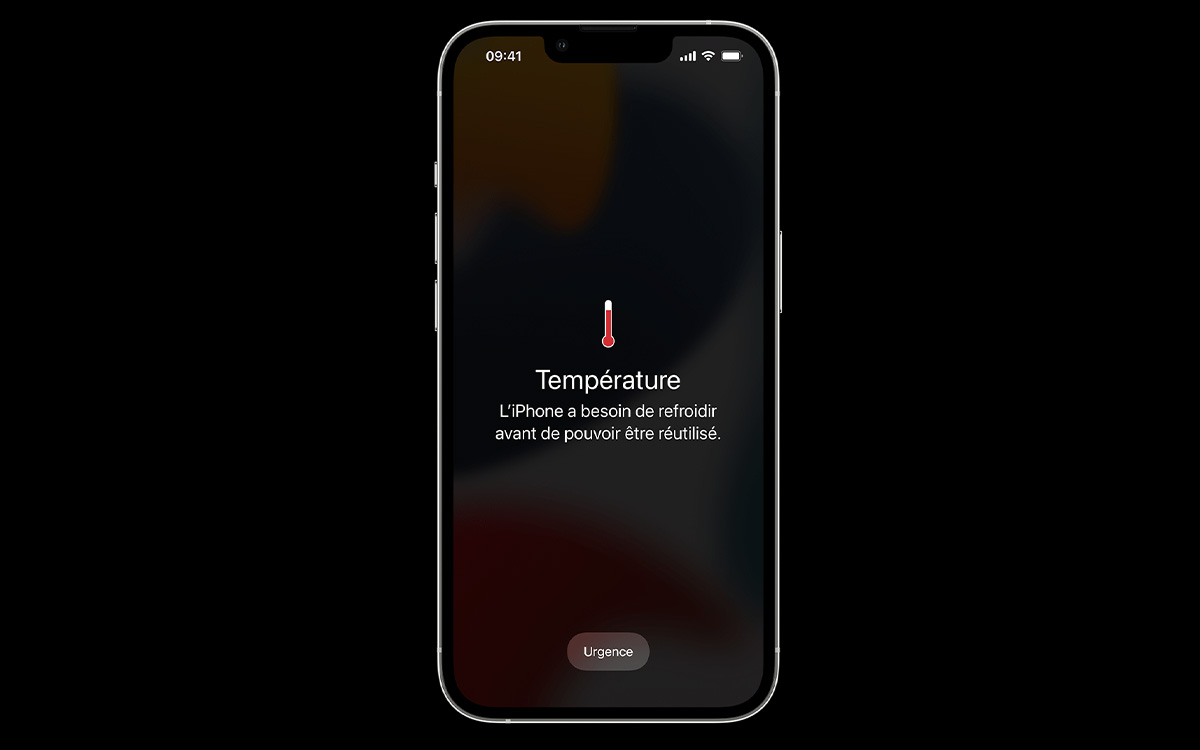 smartphone canicule