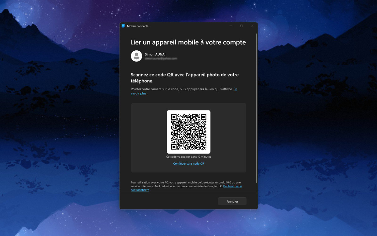mobile connecté appairage