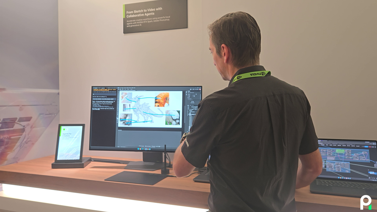 nvidia rtx spark photoshop