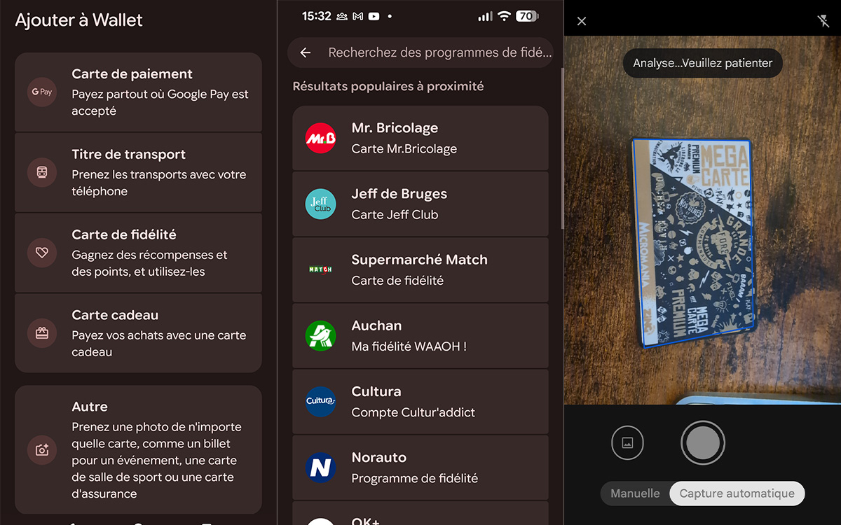 google wallet discover