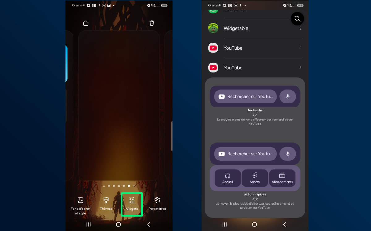 tuto youtube widget