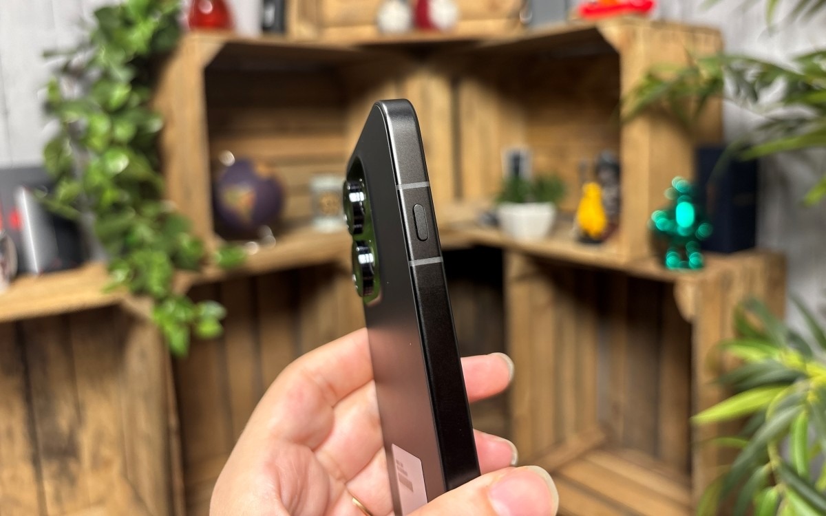 Test OPPO Reno16 Pro bouton