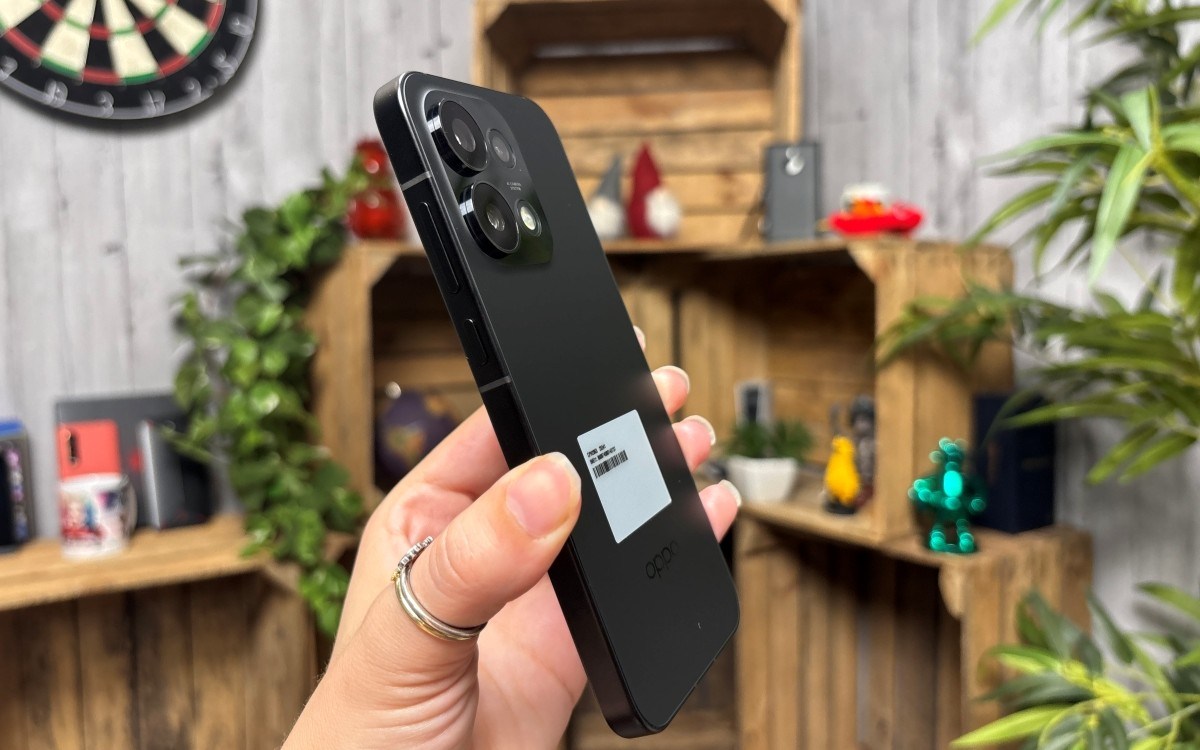 Test OPPO Reno16 Pro boutons tranche
