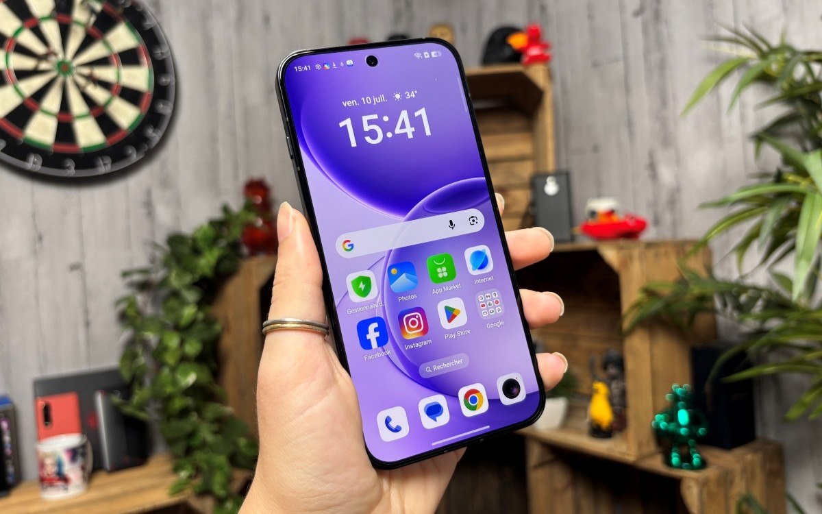 Test OPPO Reno16 Pro interface