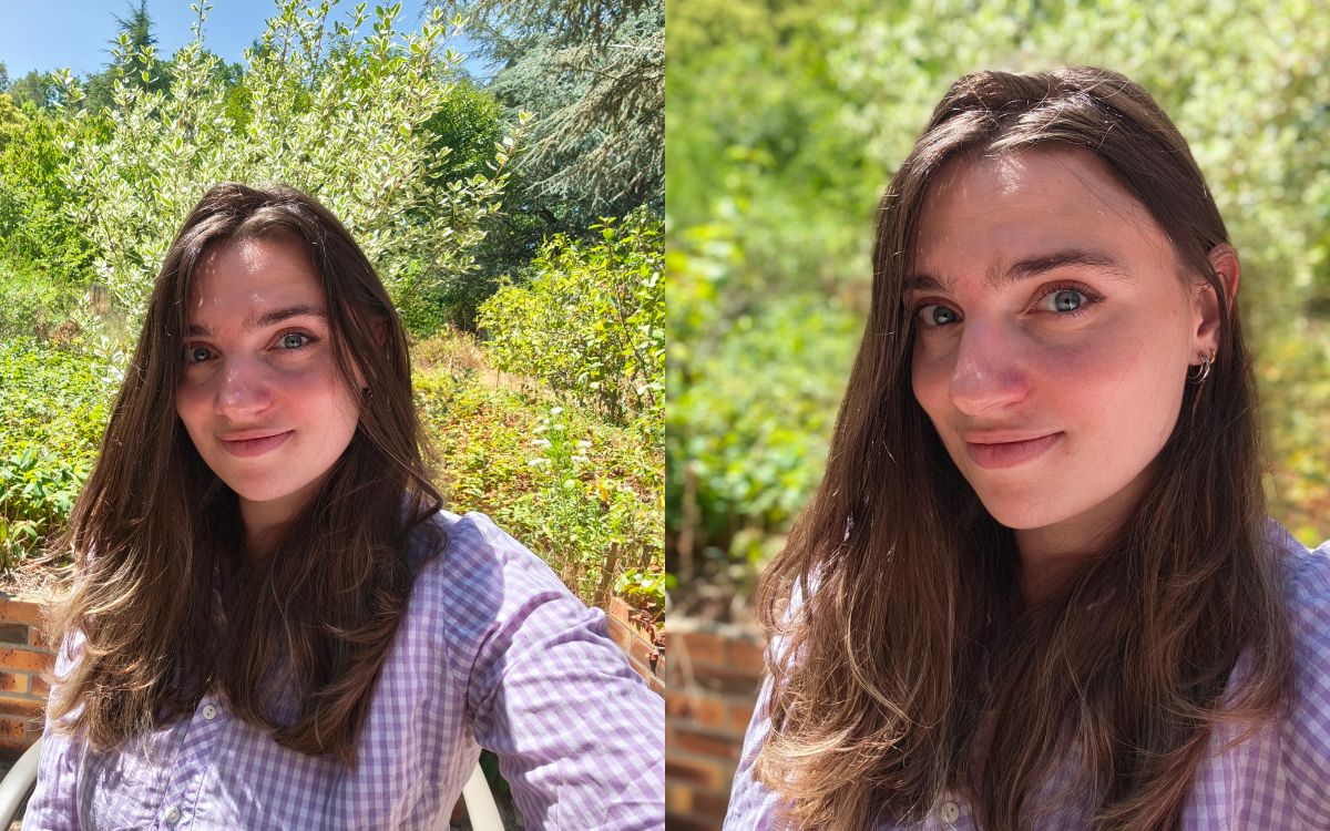 Test Oppo Reno16 Pro Selfie Portrait zoom 0,6x et 1x