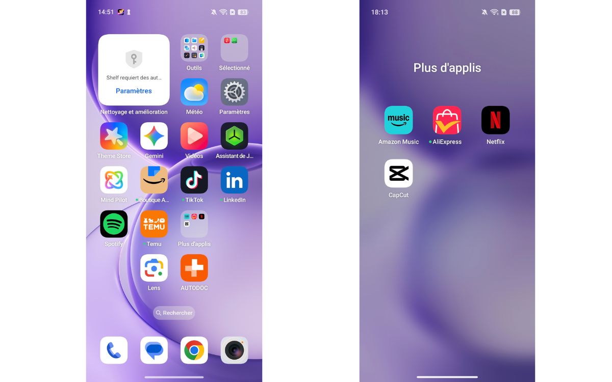Test Oppo Reno16 Pro applications marketing