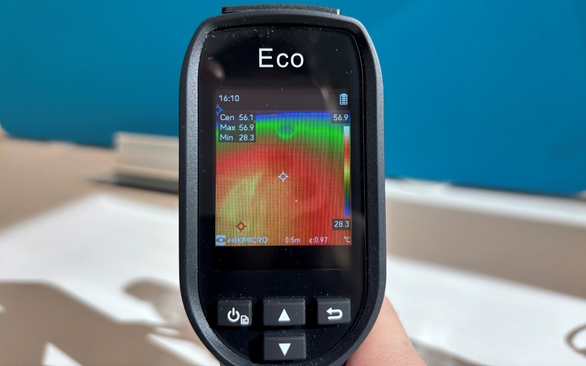 Test Oppo Reno16 Pro chauffe