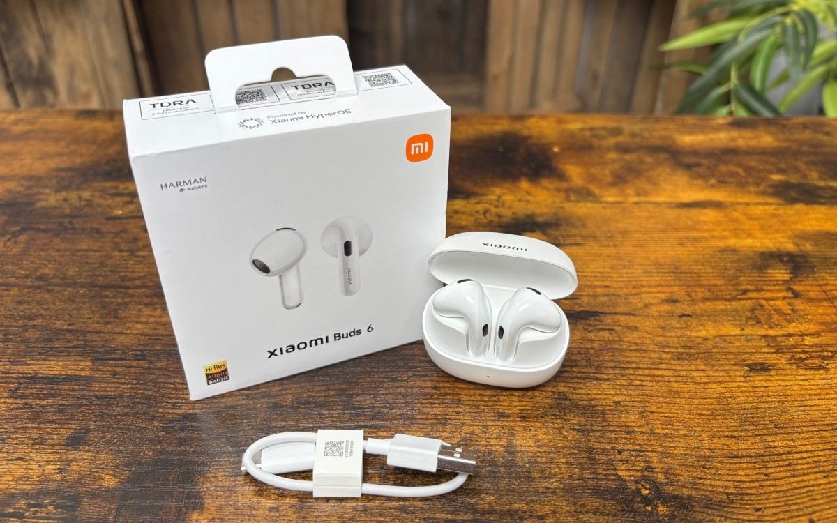 Test Xiaomi Buds 6 boîte