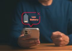 batterie faible smartphone