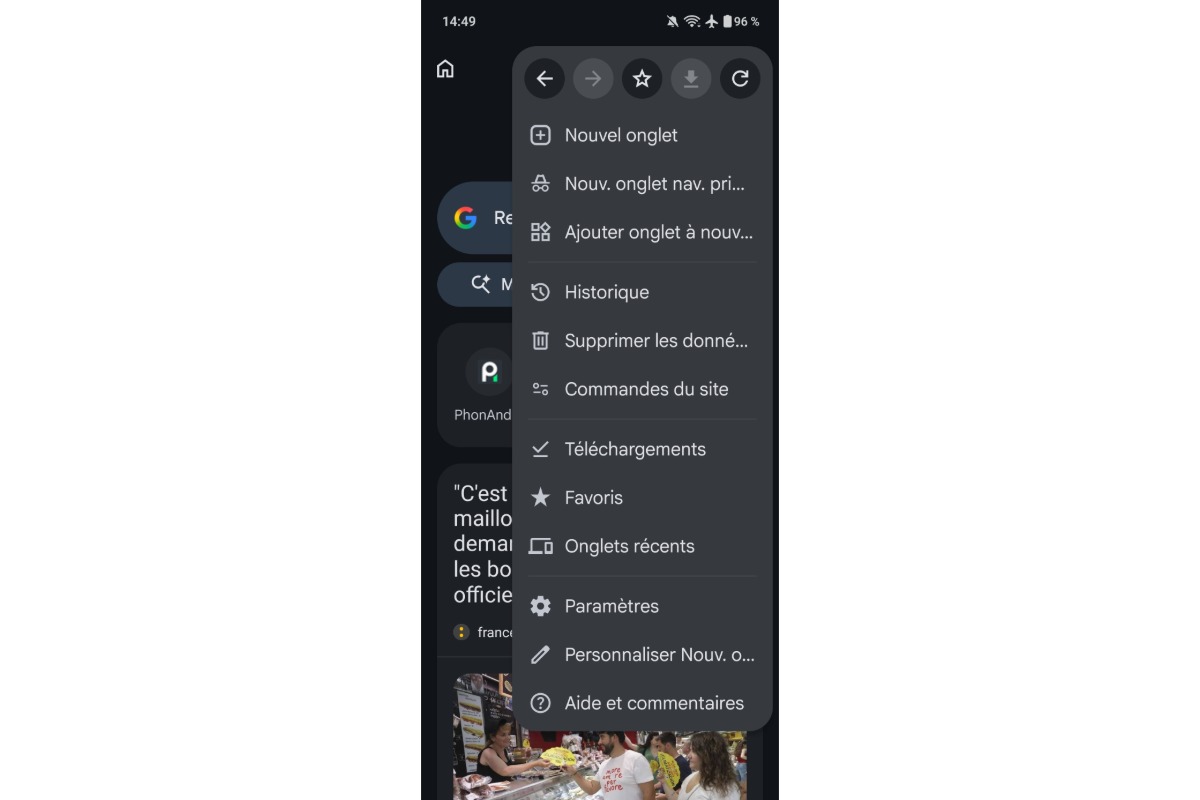 chrome 150 android