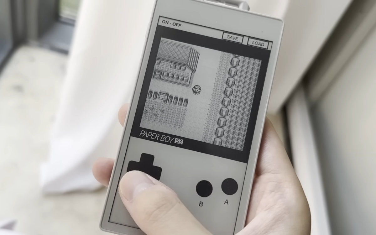 émulateur gameboy e-ink