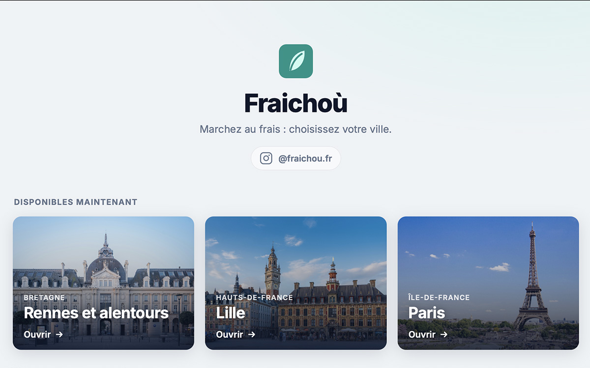 fraichoù présentation