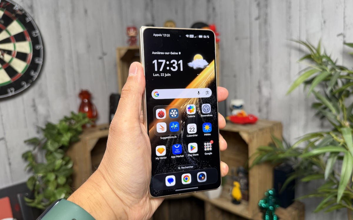 honor magic v6 test