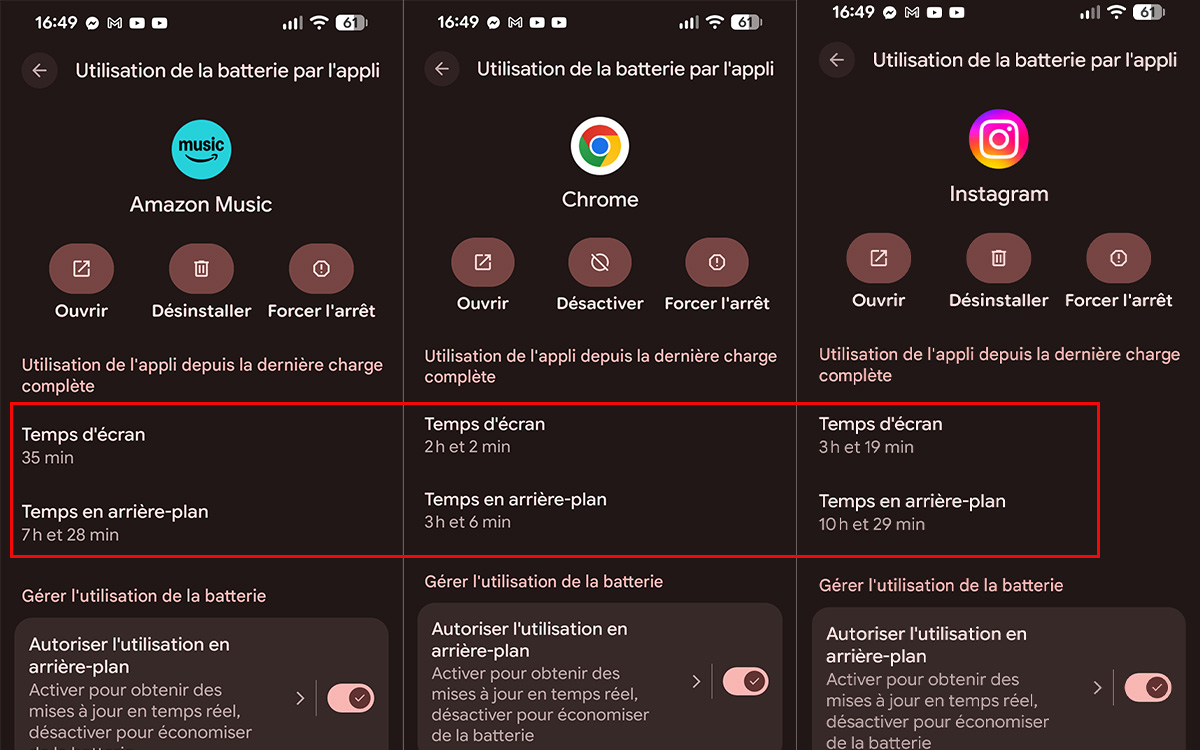 tuto applis arriere-plan