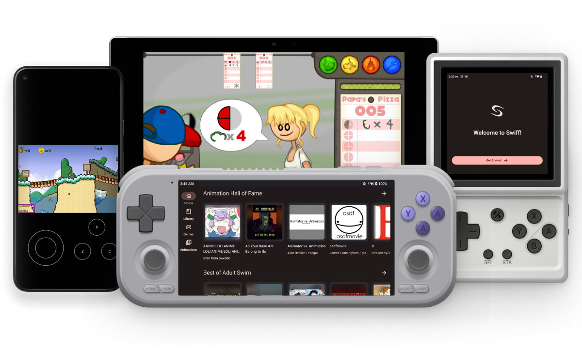 swiff émulateur jeux flash