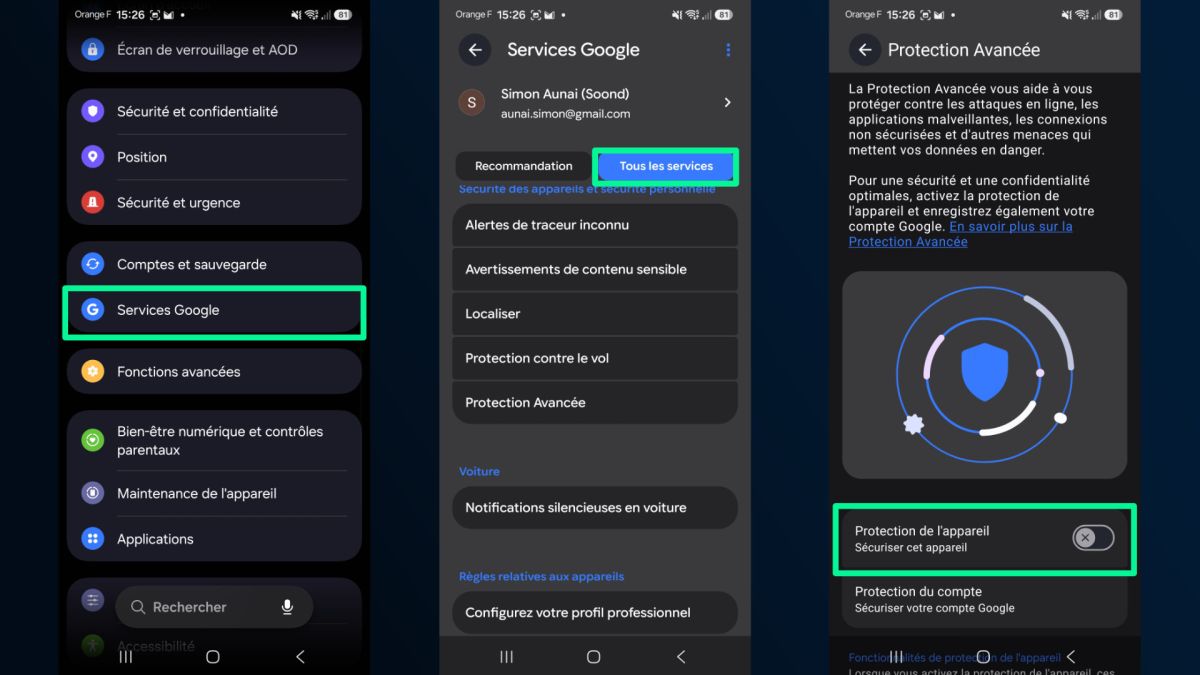 tuto protection avancée 2