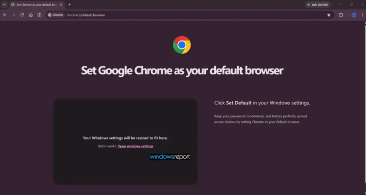 Windows Chrome