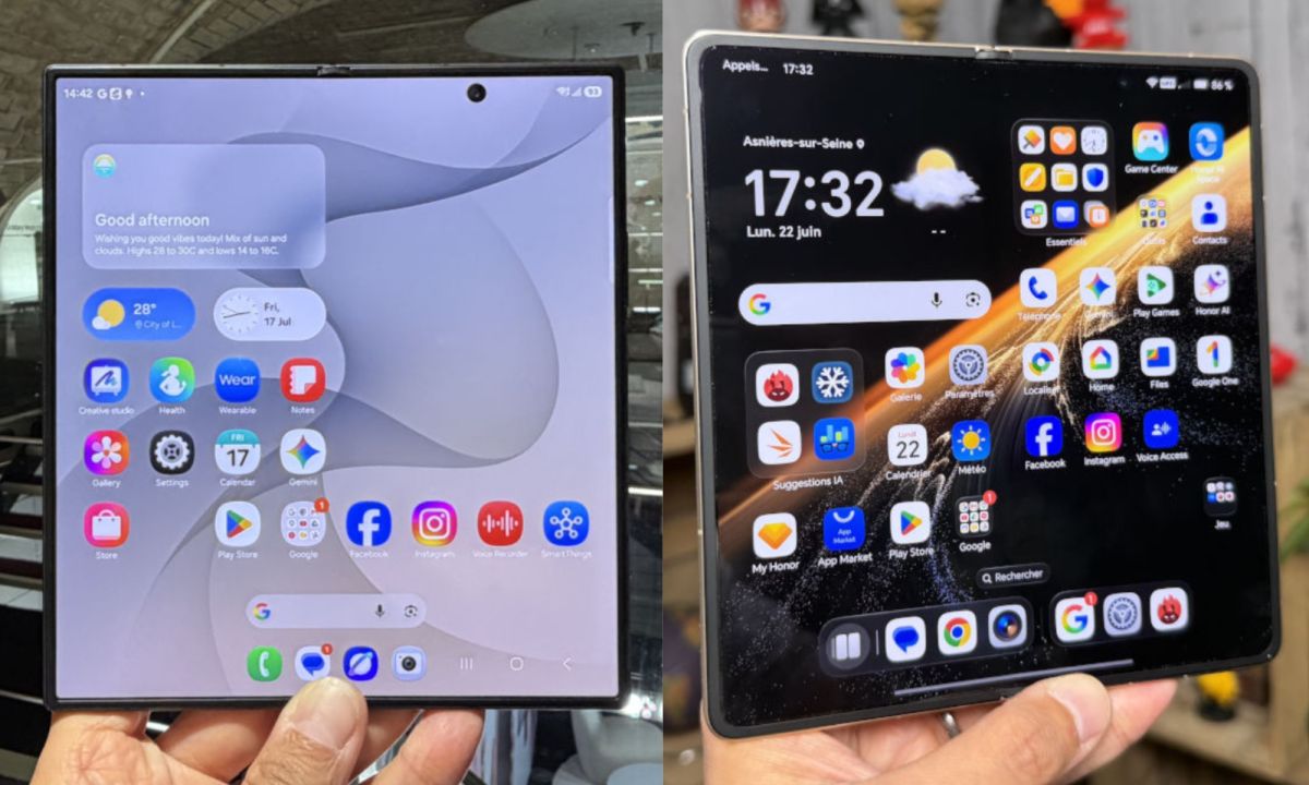 Samsung Z Fold 8 Ultra vs Honor Magic V6
