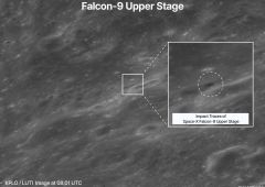 Impact de débris de Falcon 9 sur la Lune