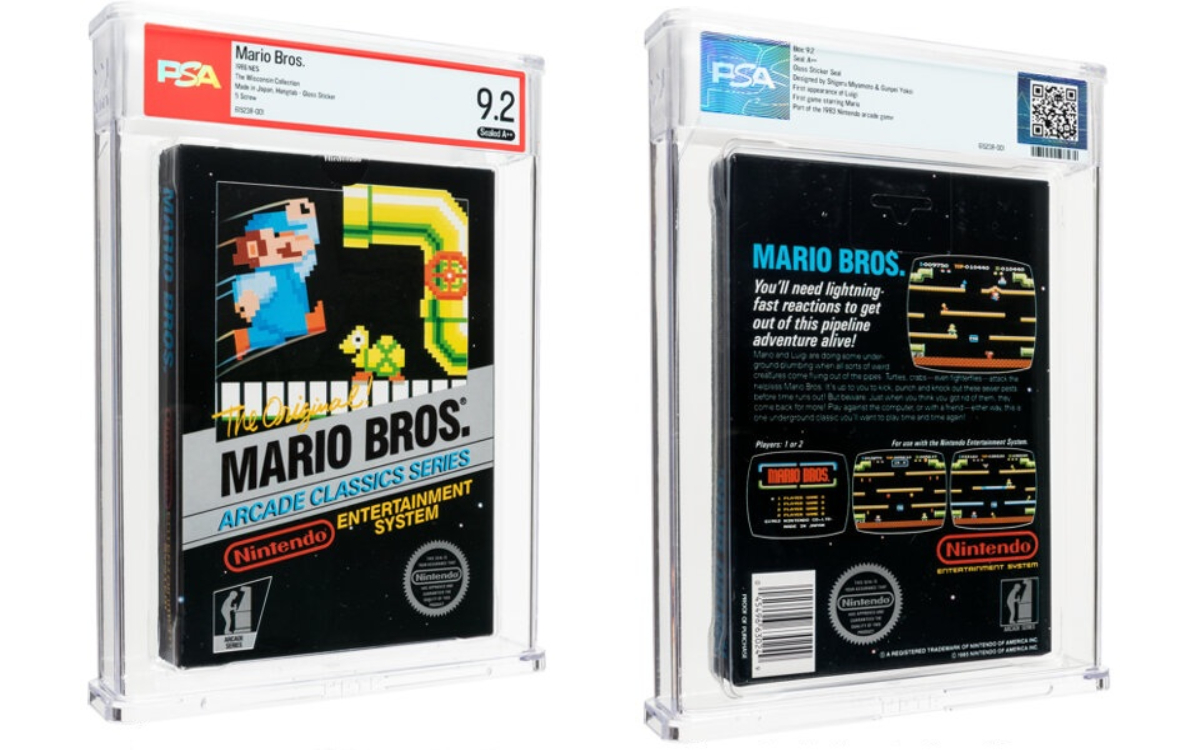 Cartouche NES Super Mario encheres