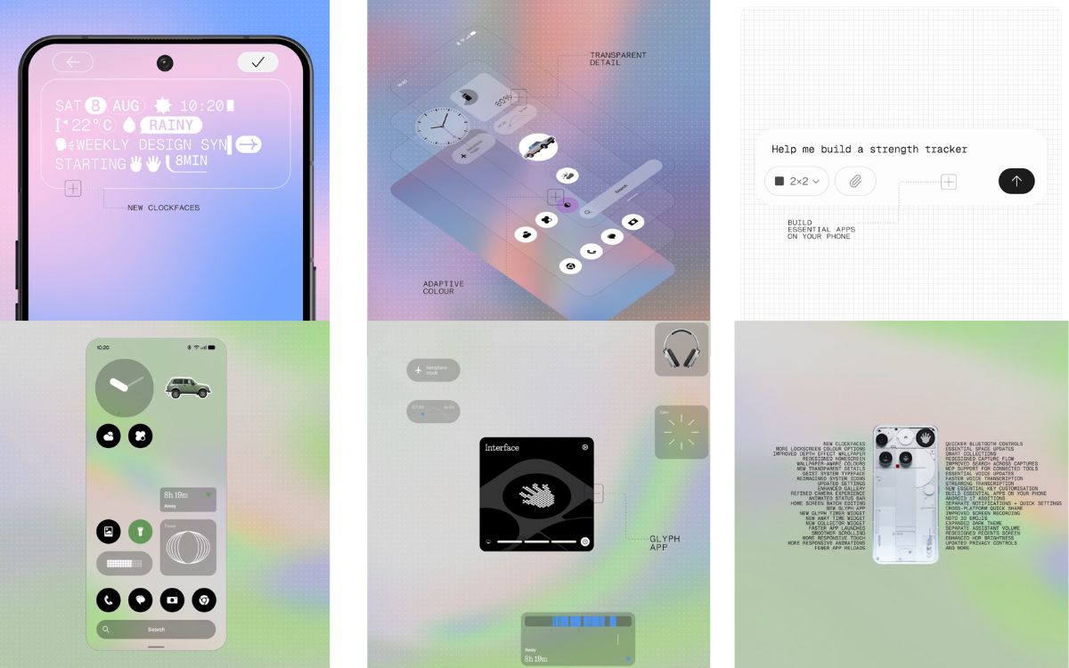 Nothing OS 5.0 nouveautés