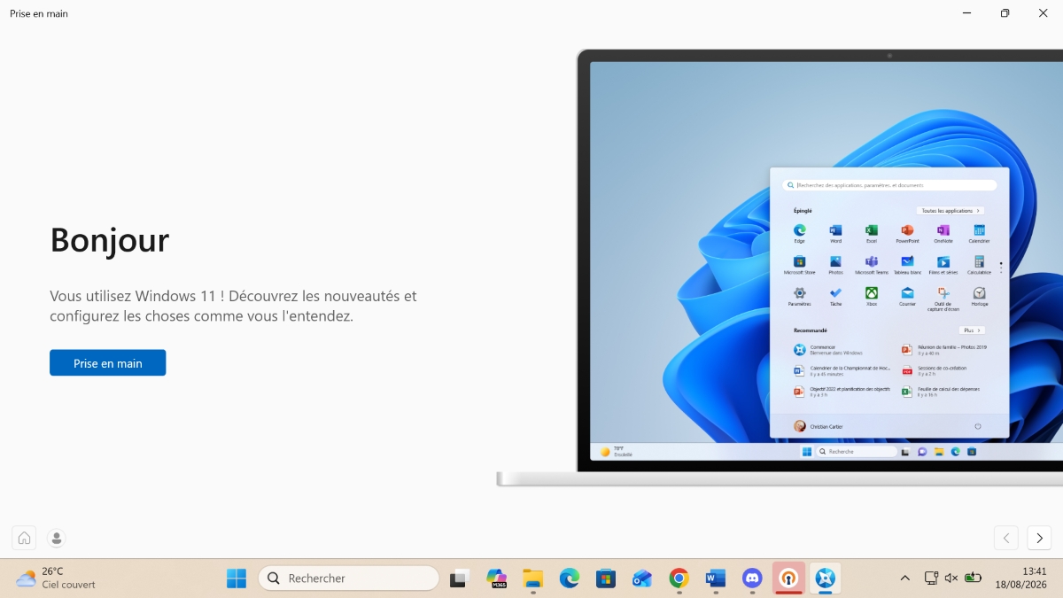 Prise en main Windows 11