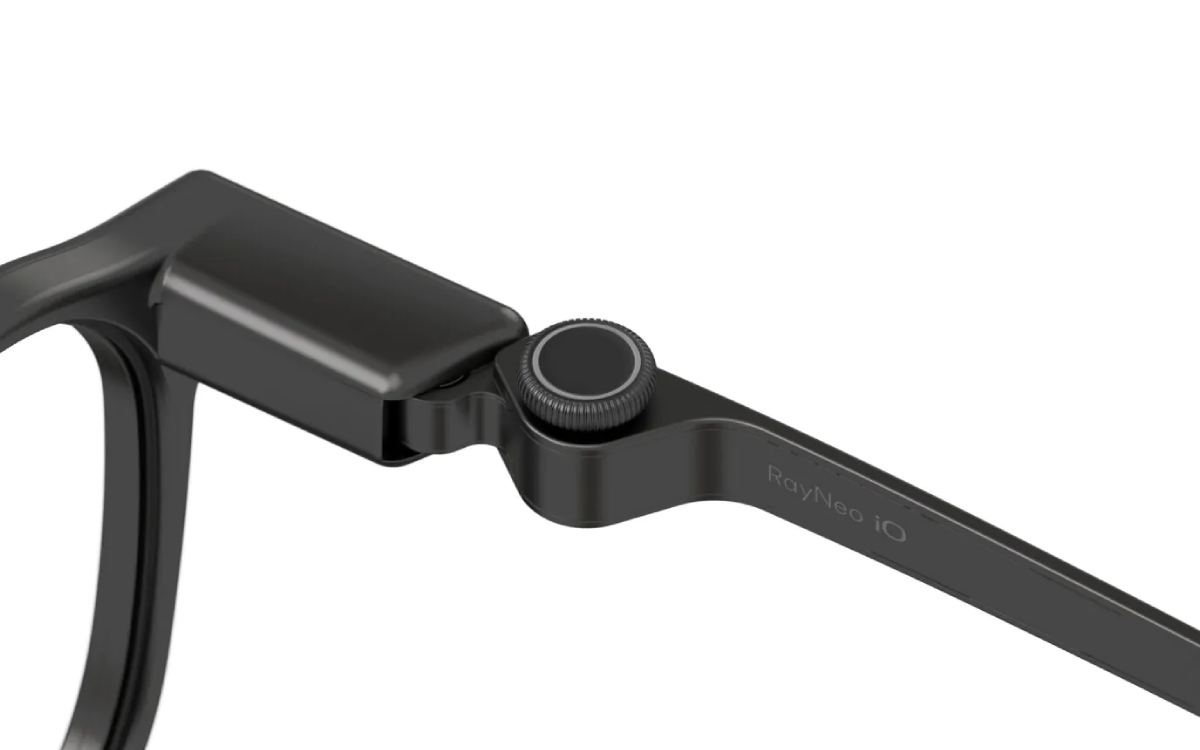 RayNeo iO molette de contrôle