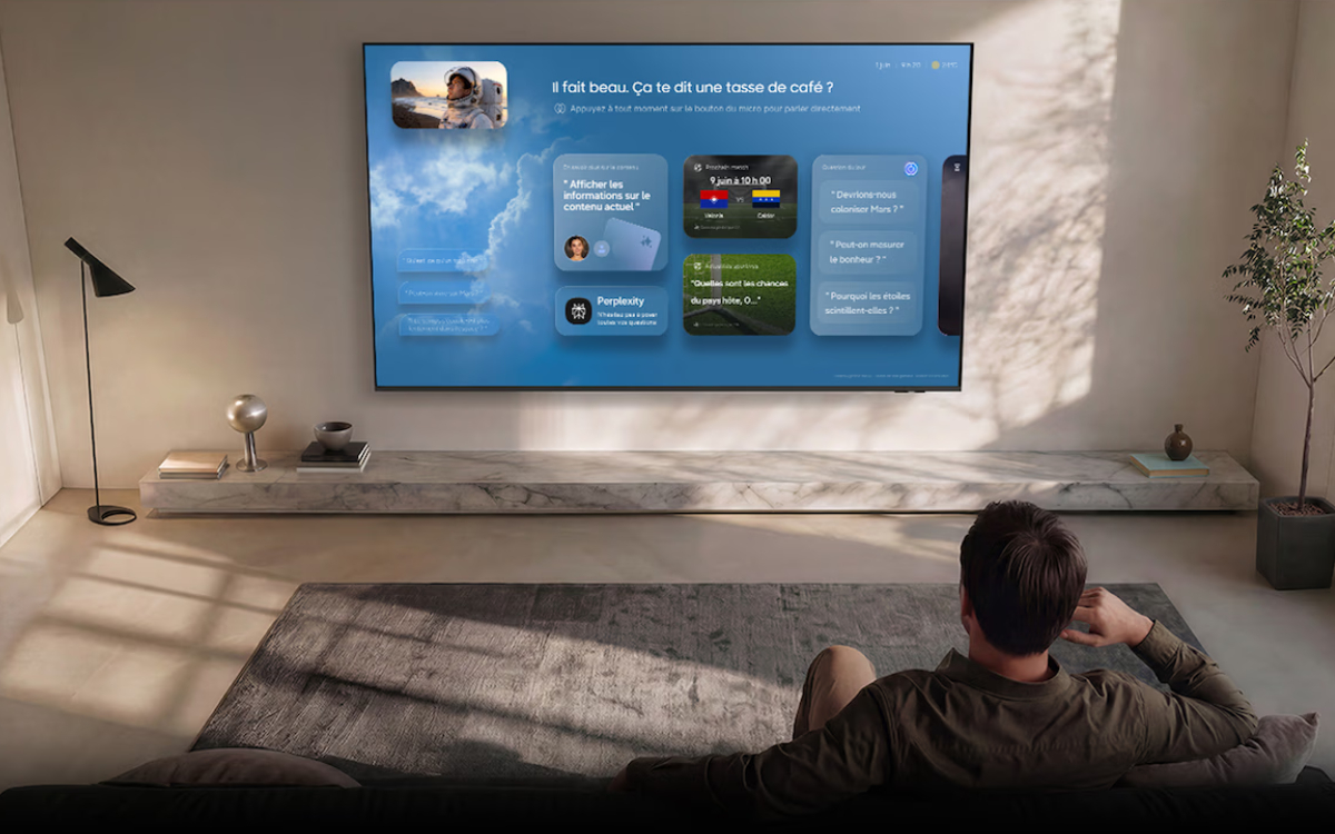 Une TV connectée Samsung