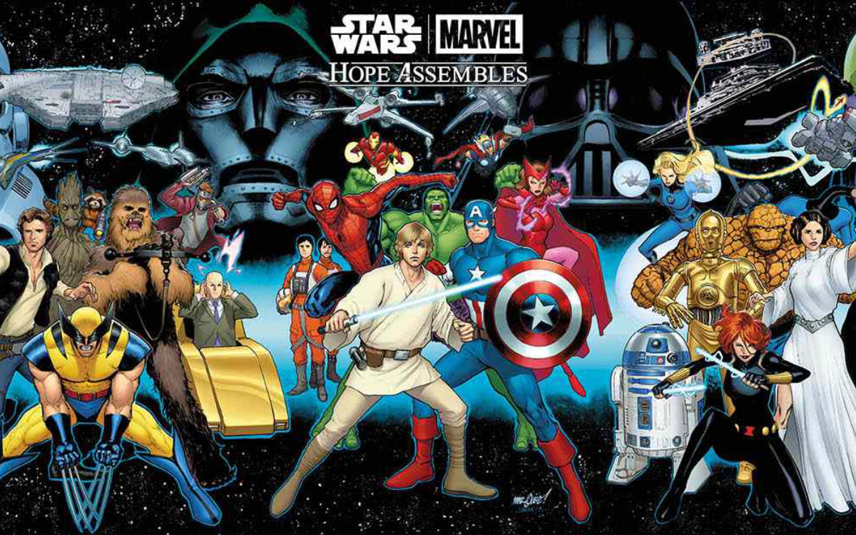 Star Wars Marvel Hope Assembles