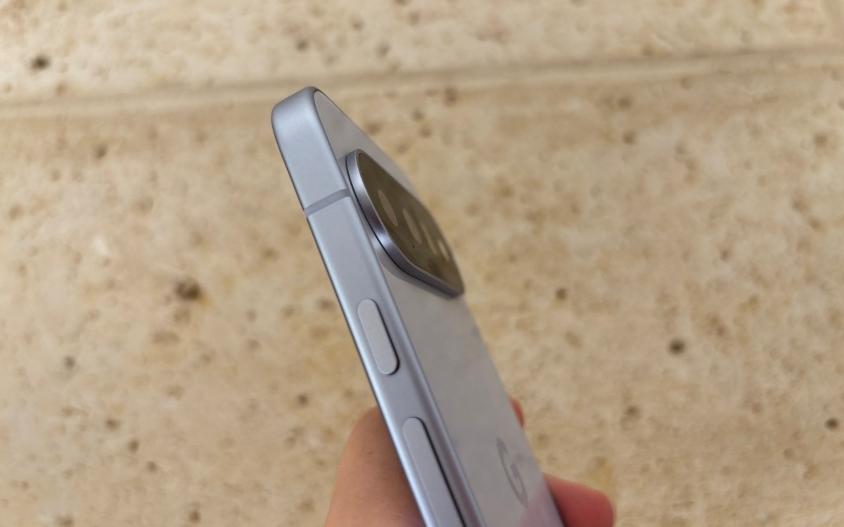 Test Google Pixel 11 épaisseur