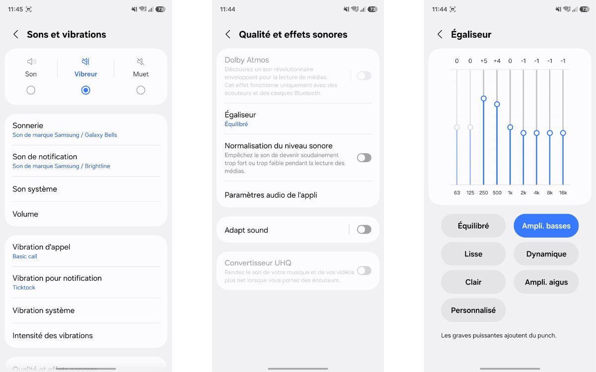 Test Samsung Galaxy A27 audio son