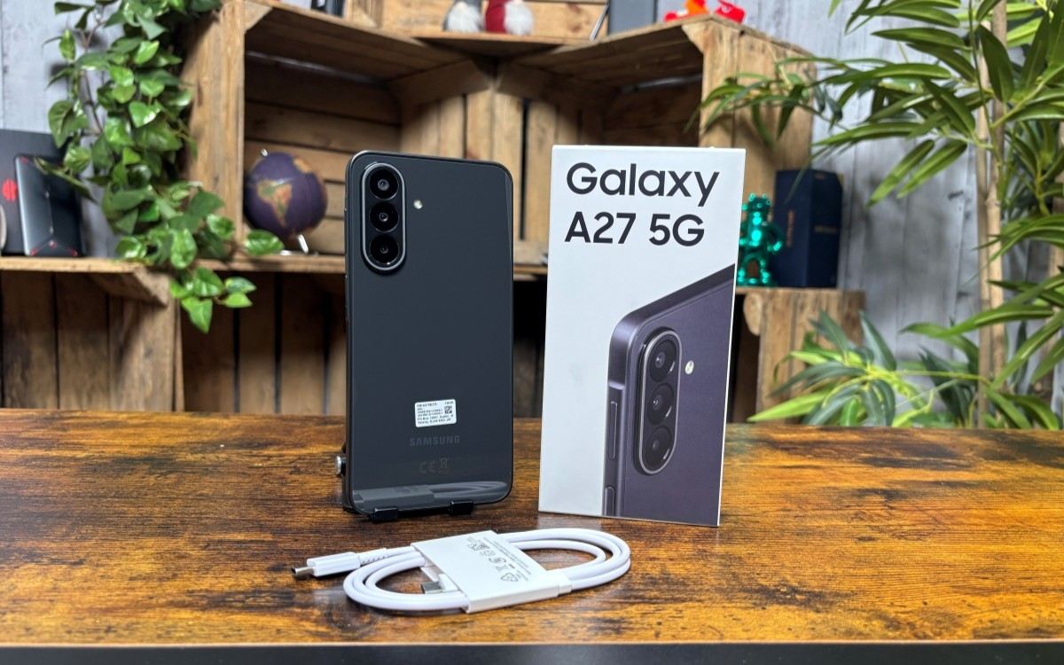 Test Samsung Galaxy A27 boîte