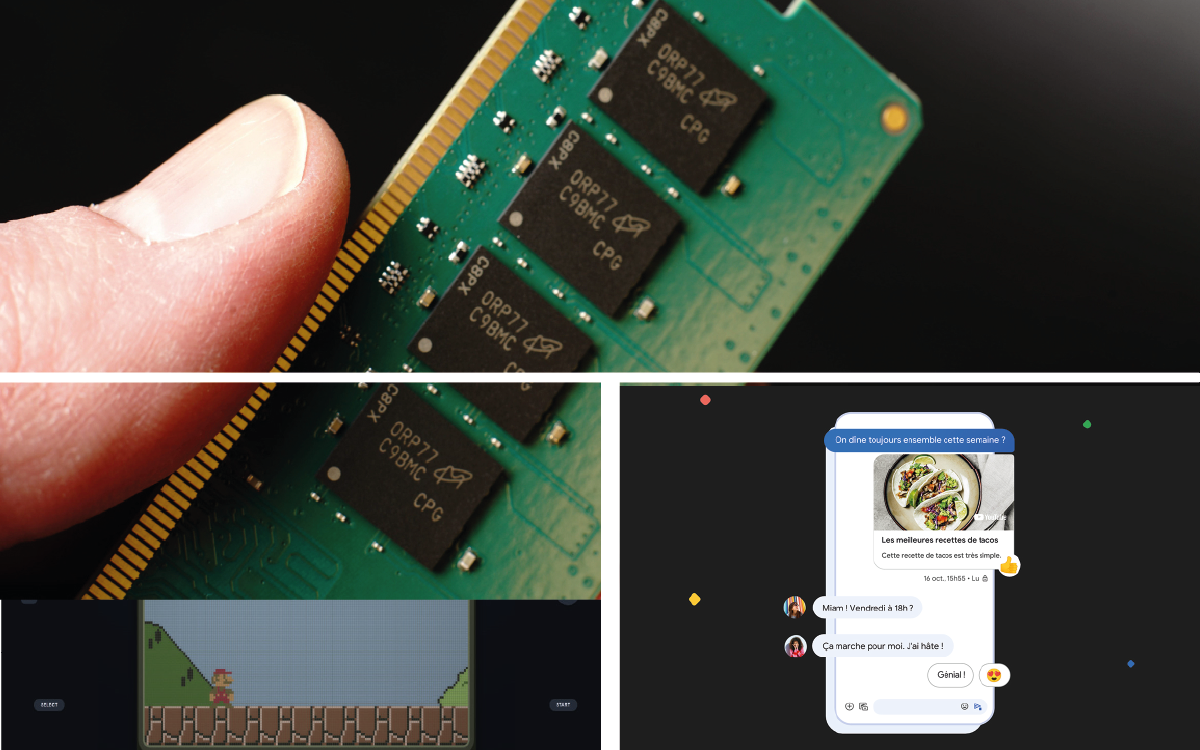 La crise de la RAM empire chez Samsung, un nouveau bouton pour Google Messages, c'est le récap' de la semaine