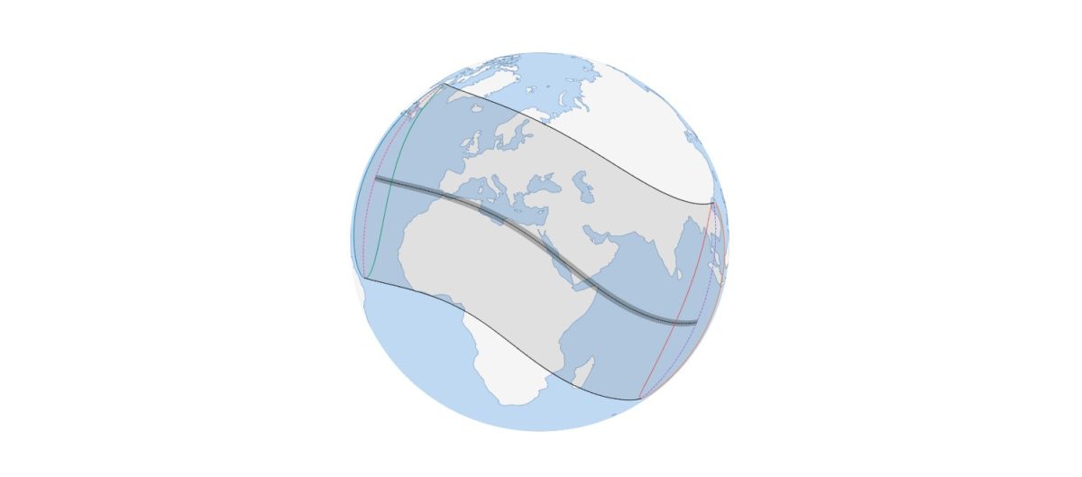 carte éclipse totale 2027