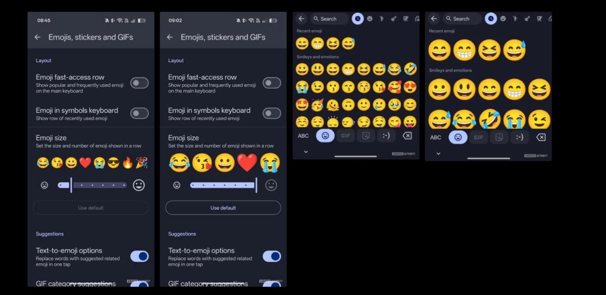 Gboard emojis