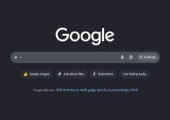google sans bouton recherche
