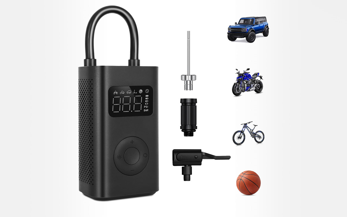 Xiaomi Mi Mijia Air Pump 2D, Compresseur Electrique