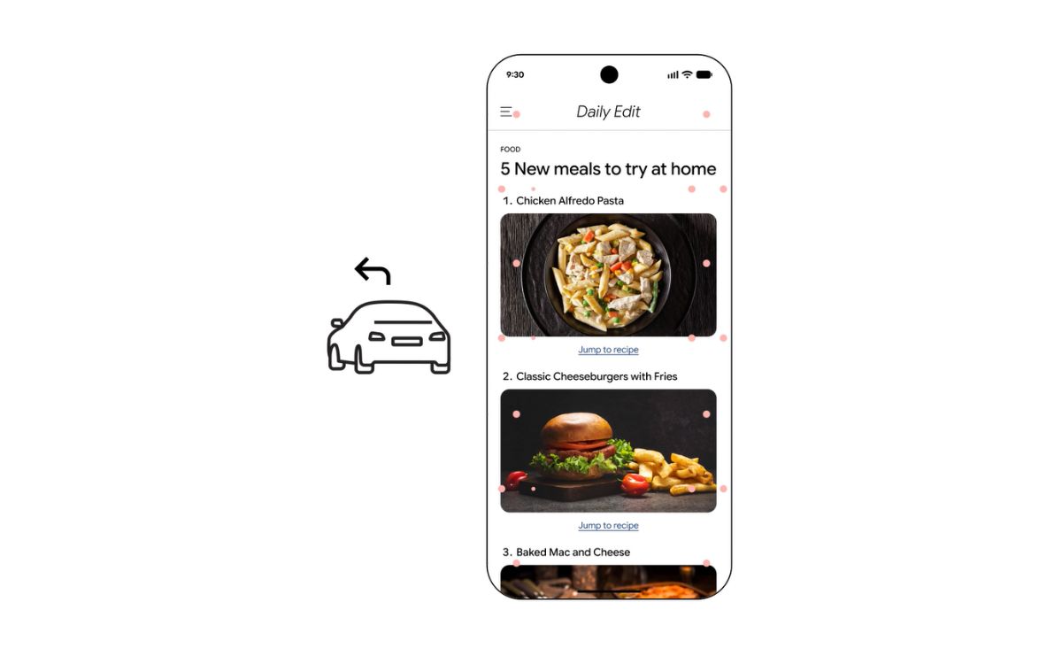 Android Drop Motion Assist mal des transports 2