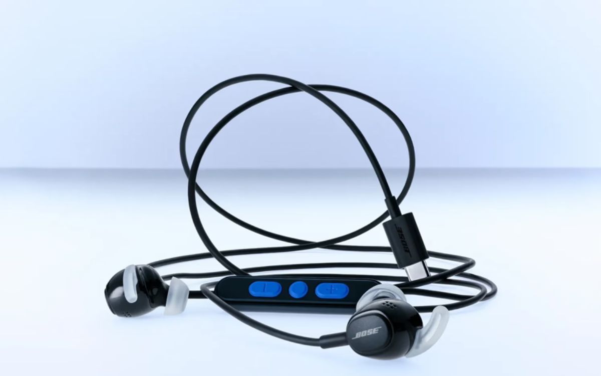 Bose écouteurs filaires USB-C câble embouts ailette