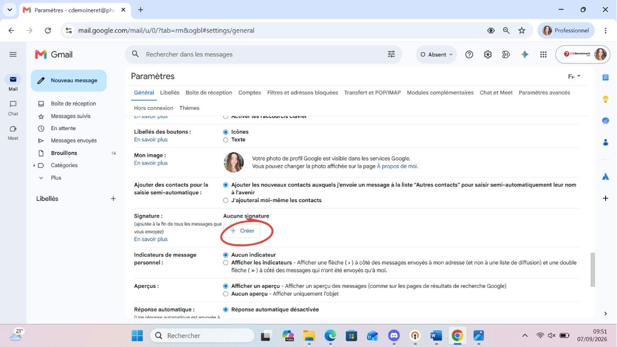 Gmail signature web 2