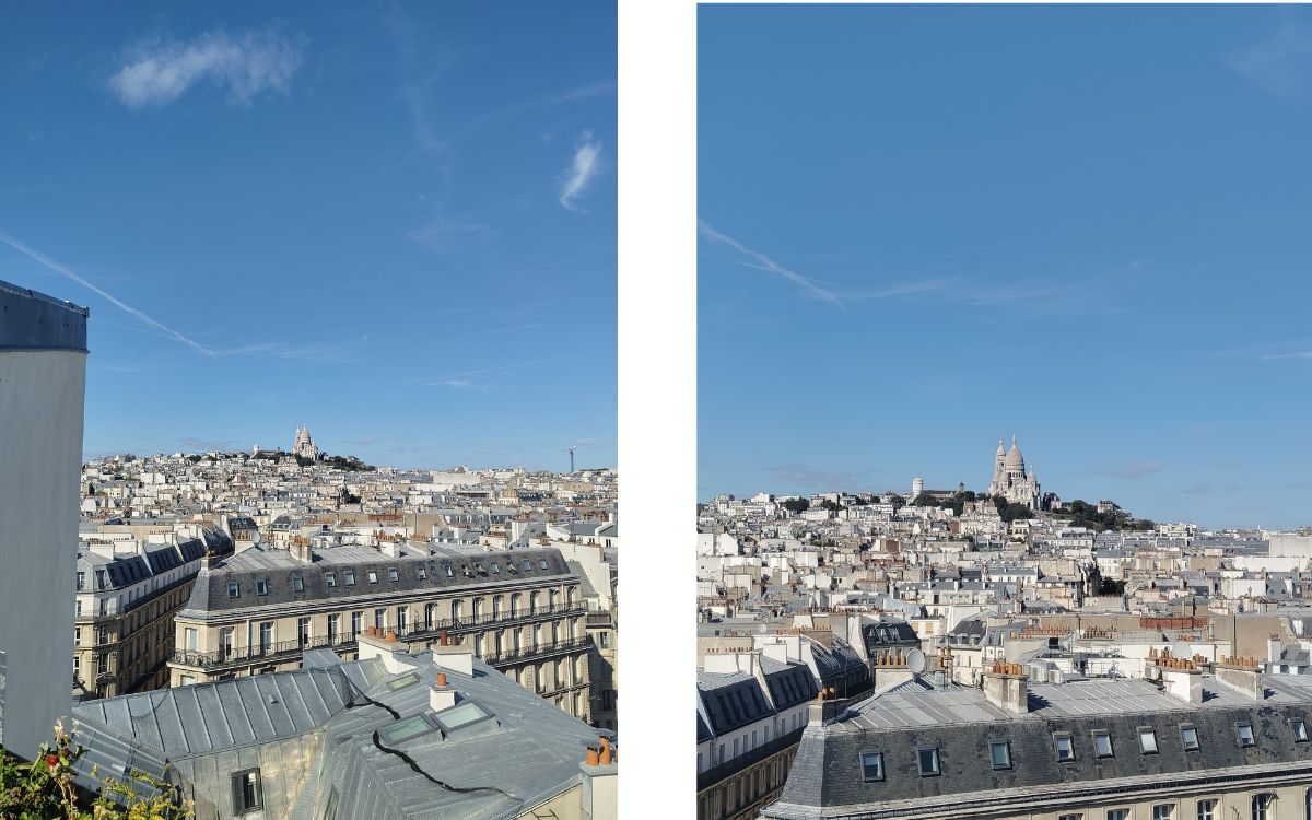 Test Redmi Note 17 5G capteur grand angle zoom 2x et 1x ter